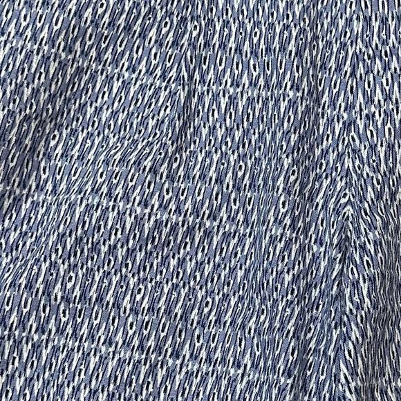 C&C California Blue Ikat Linen Shorts - Picture 5 of 7